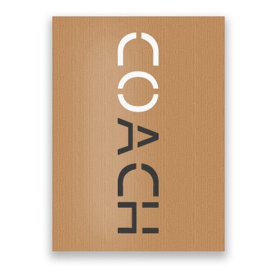 Coach Poster