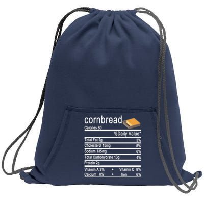 Cornbread Sweatshirt Cinch Pack Bag