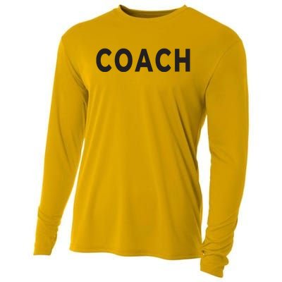 Coach Cooling Performance Long Sleeve Crew