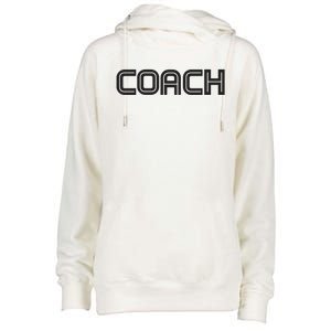 Coach Womens Funnel Neck Pullover Hood