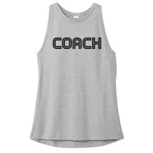 Coach Ladies PosiCharge Tri-Blend Wicking Tank