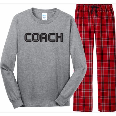 Coach Long Sleeve Pajama Set