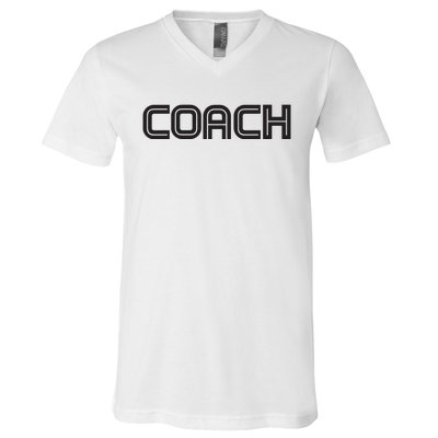 Coach V-Neck T-Shirt