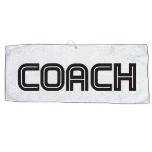 Coach Large Microfiber Waffle Golf Towel