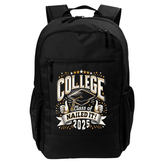 College Class Of 2025 Nailed It Graduation Senior Backpack