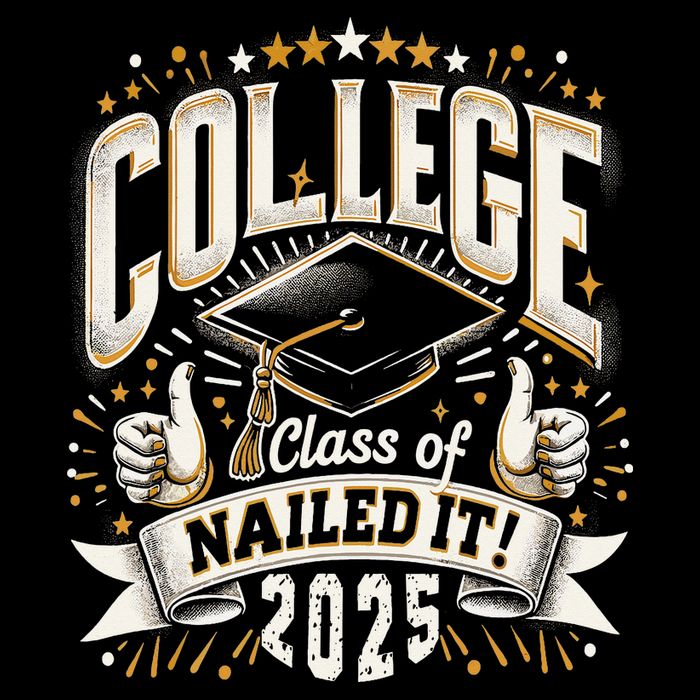 College Class Of 2025 Nailed It Graduation Senior Backpack