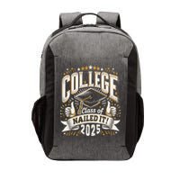 College Class Of 2025 Nailed It Graduation Senior Vector Backpack