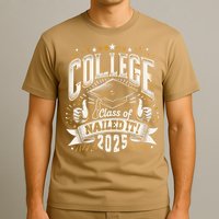 College Class Of 2025 Nailed It Graduation Senior T-Shirt