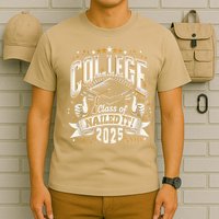 College Class Of 2025 Nailed It Graduation Senior T-Shirt