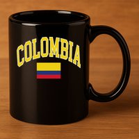 Colombia 11oz C Handle Ceramic Mug