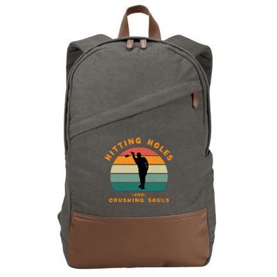 Cornhole Cotton Canvas Backpack