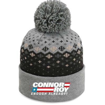 ConnorRoyEnoughAlreadyFlag The Baniff Cuffed Pom Beanie