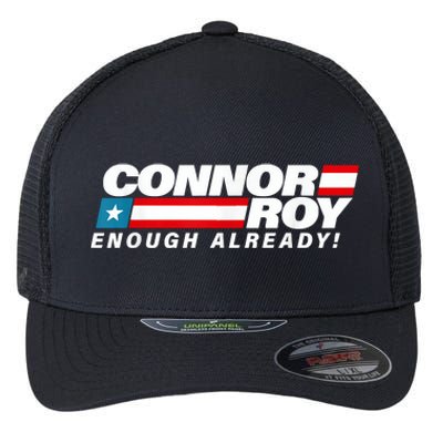 ConnorRoyEnoughAlreadyFlag Flexfit Unipanel Trucker Cap