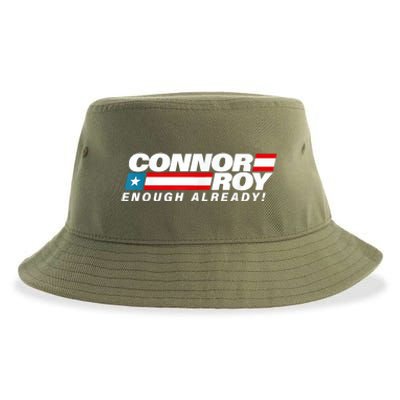 ConnorRoyEnoughAlreadyFlag Sustainable Bucket Hat