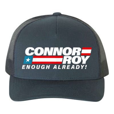 ConnorRoyEnoughAlreadyFlag Yupoong Adult 5-Panel Trucker Hat