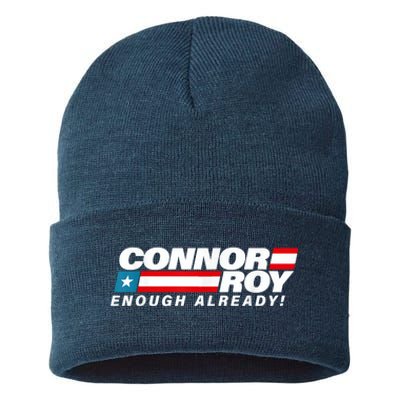 ConnorRoyEnoughAlreadyFlag Sustainable Knit Beanie