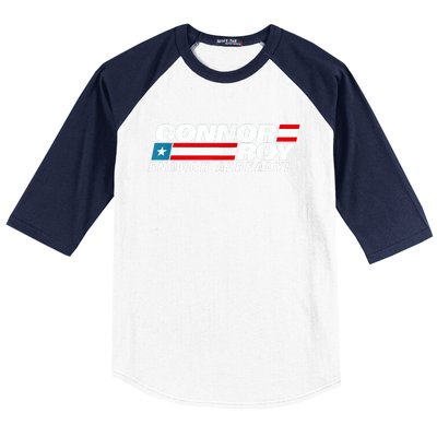 ConnorRoyEnoughAlreadyFlag Baseball Sleeve Shirt