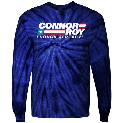 ConnorRoyEnoughAlreadyFlag Tie-Dye Long Sleeve Shirt