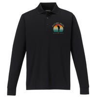 Cornhole Performance Long Sleeve Polo