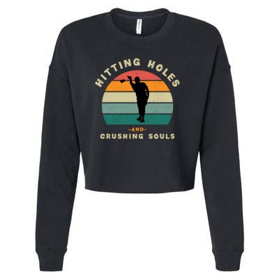 Cornhole Cropped Pullover Crew