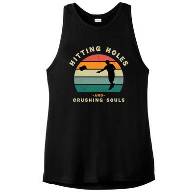 Cornhole Ladies PosiCharge Tri-Blend Wicking Tank