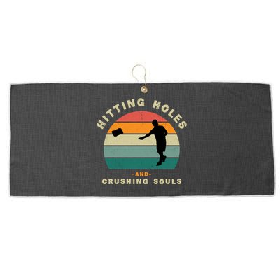 Cornhole Large Microfiber Waffle Golf Towel