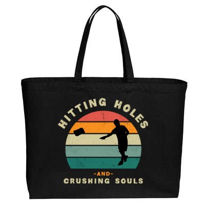 Cornhole Cotton Canvas Jumbo Tote