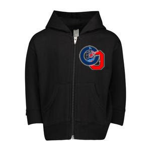 C.O. Columbus Ohio Toddler Zip Fleece Hoodie