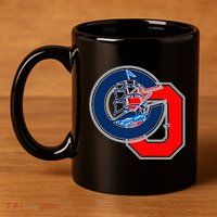 C.O. Columbus Ohio 11oz C Handle Ceramic Mug