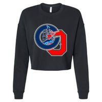 C.O. Columbus Ohio Cropped Pullover Crew