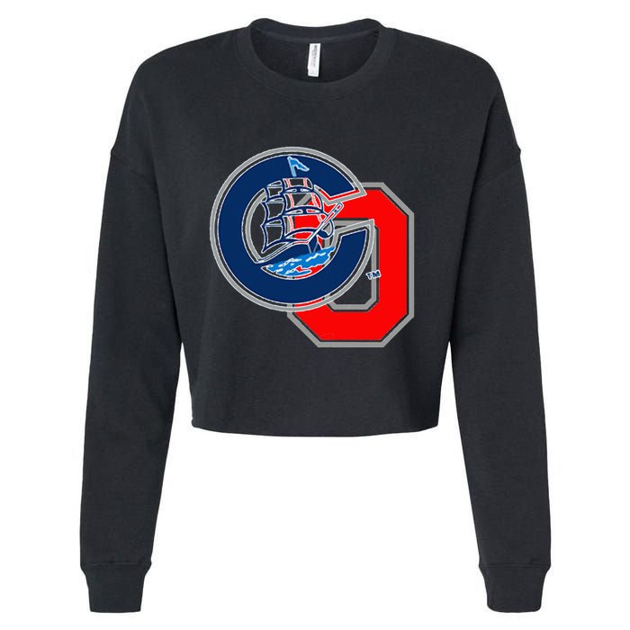 C.O. Columbus Ohio Cropped Pullover Crew