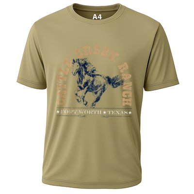 Cattle Creek Original Ranching Wild Horse Logo Performance Shirt
