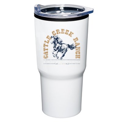 Cattle Creek Original Ranching Wild Horse Logo Tumbler