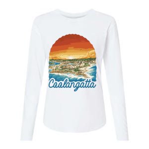 Coolangatta Womens Cotton Relaxed Long Sleeve T-Shirt