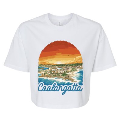 Coolangatta Bella+Canvas Jersey Crop Tee