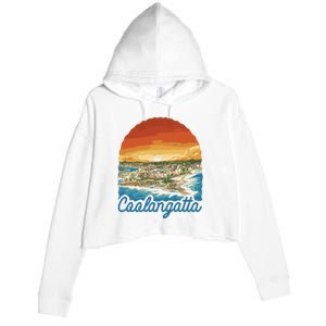 Coolangatta Crop Fleece Hoodie