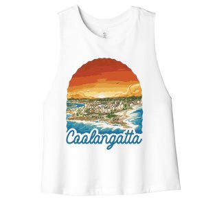 Coolangatta Women's Racerback Cropped Tank