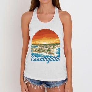 Coolangatta Women's Knotted Racerback Tank