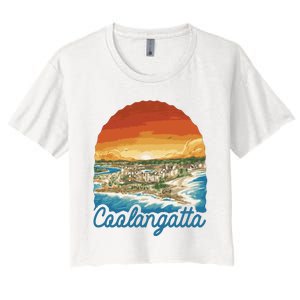 Coolangatta Women's Crop Top Tee