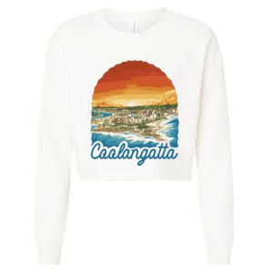 Coolangatta Cropped Pullover Crew