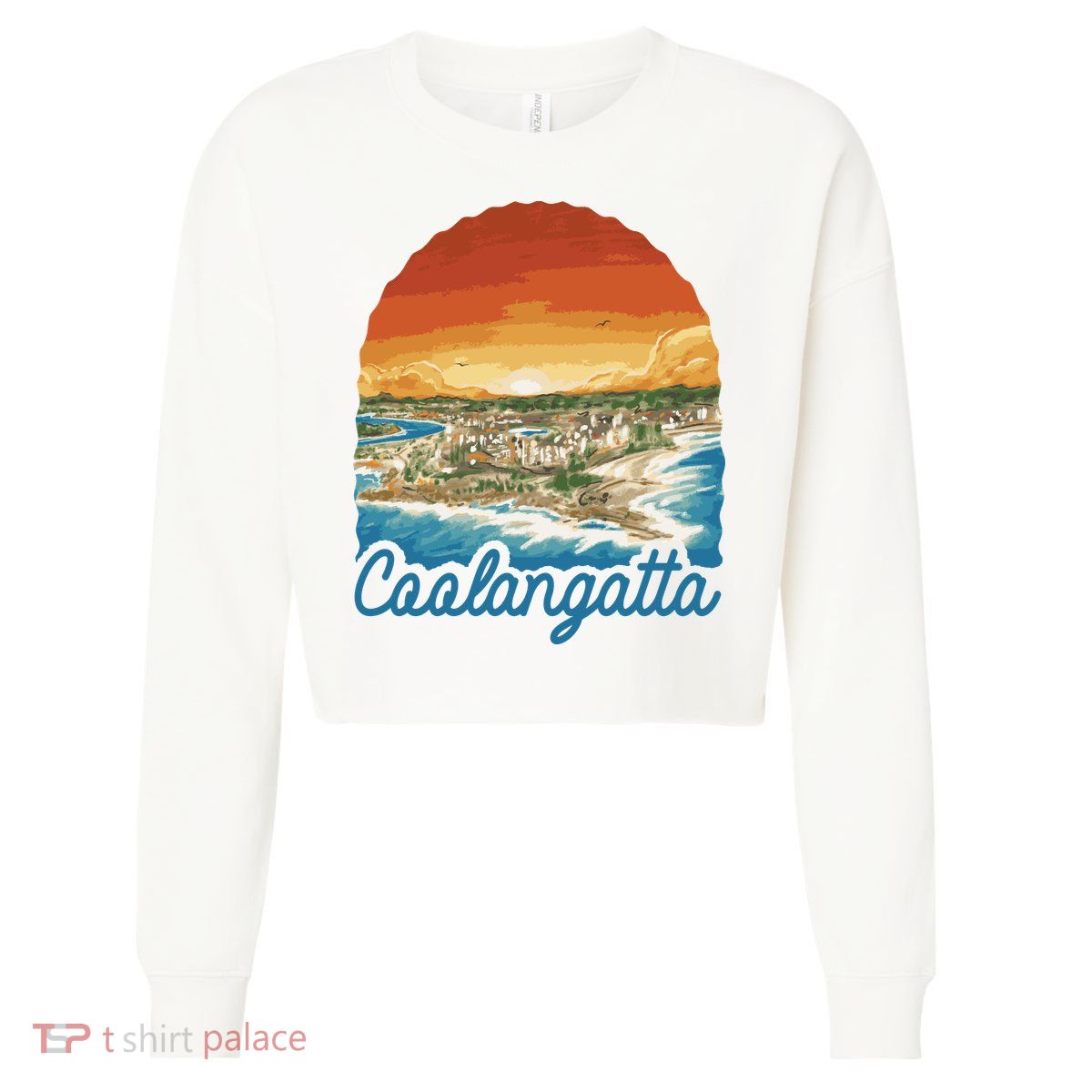Coolangatta Cropped Pullover Crew