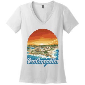 Coolangatta Women's V-Neck T-Shirt