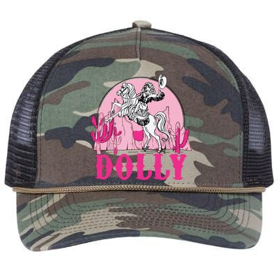 Cowgirl Retro Rope Trucker Hat Cap