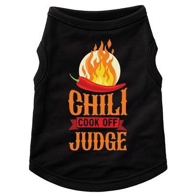 Chili Cook Off Judge Red Chili Doggie Tank