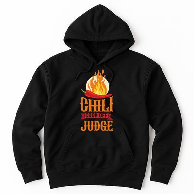 Chili Cook Off Judge Red Chili Hoodie