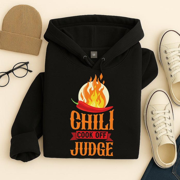 Chili Cook Off Judge Red Chili Hoodie