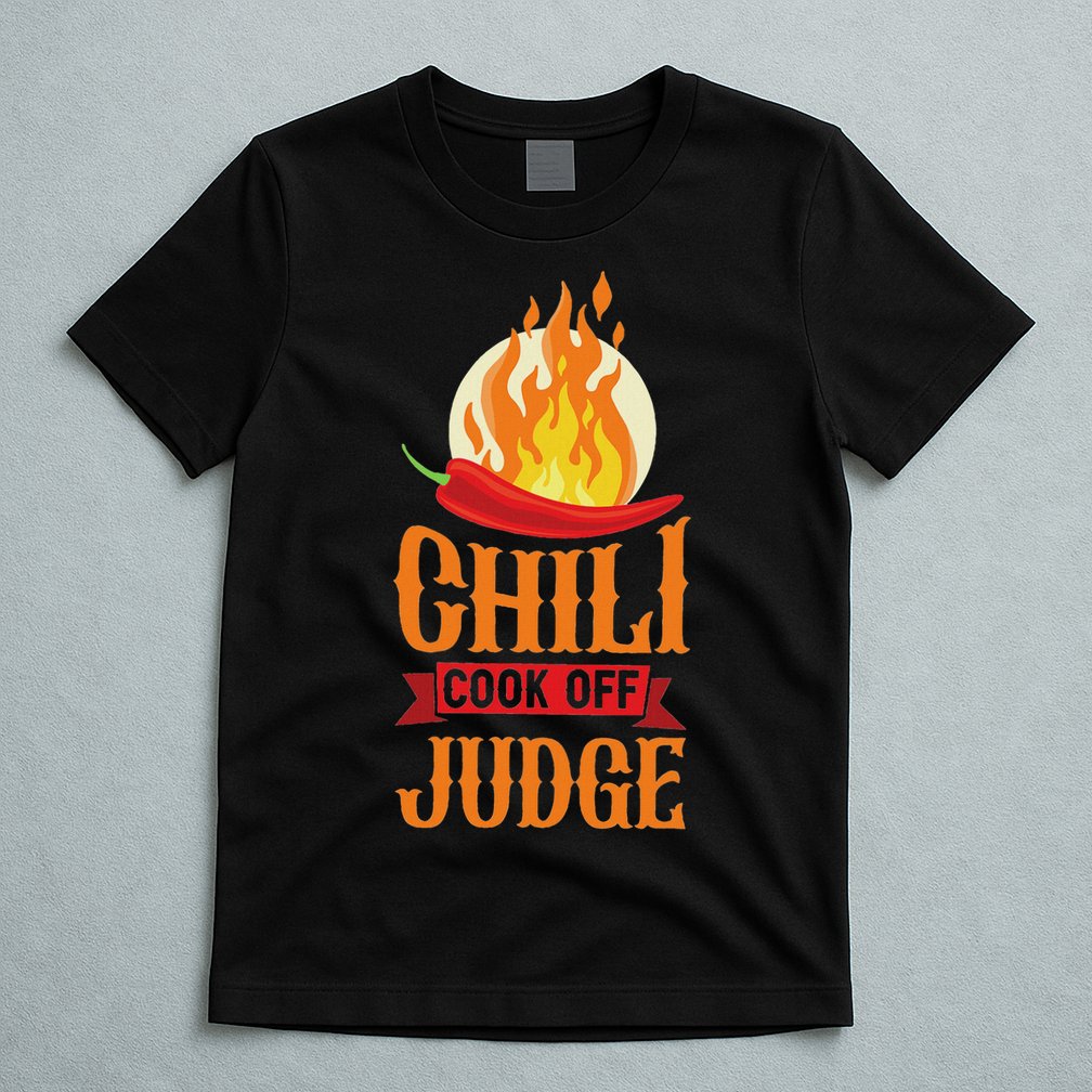 Chili Cook Off Judge Red Chili T-Shirt
