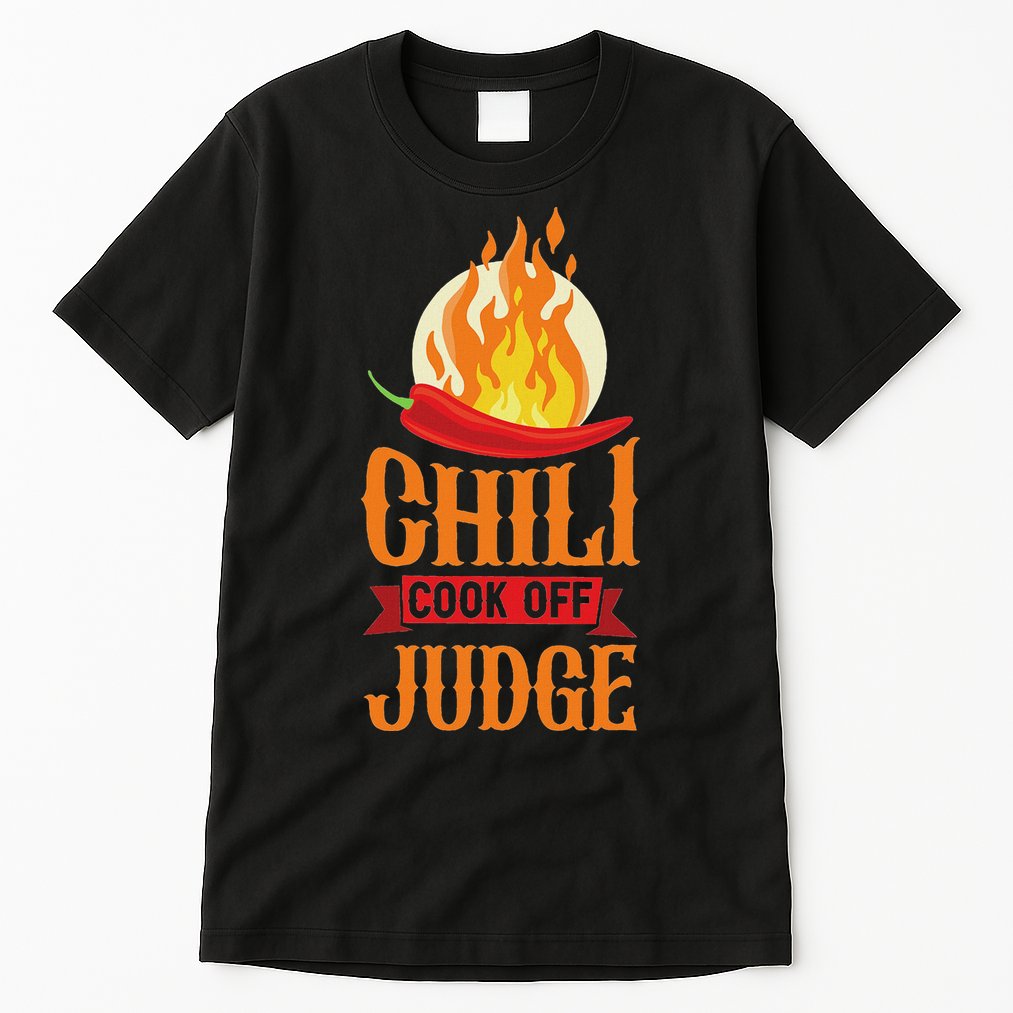 Chili Cook Off Judge Red Chili Tall T-Shirt