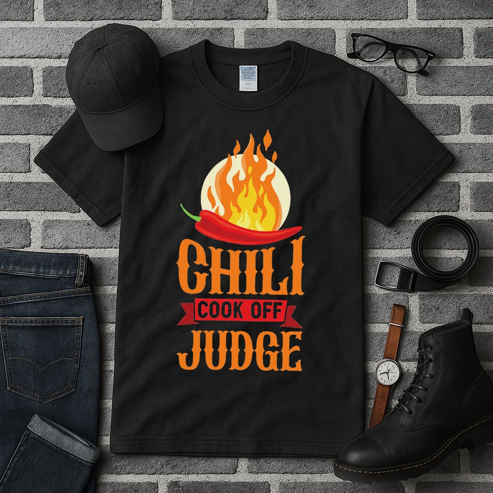 Chili Cook Off Judge Red Chili Tall T-Shirt