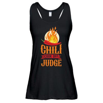 Chili Cook Off Judge Red Chili Ladies Essential Flowy Tank
